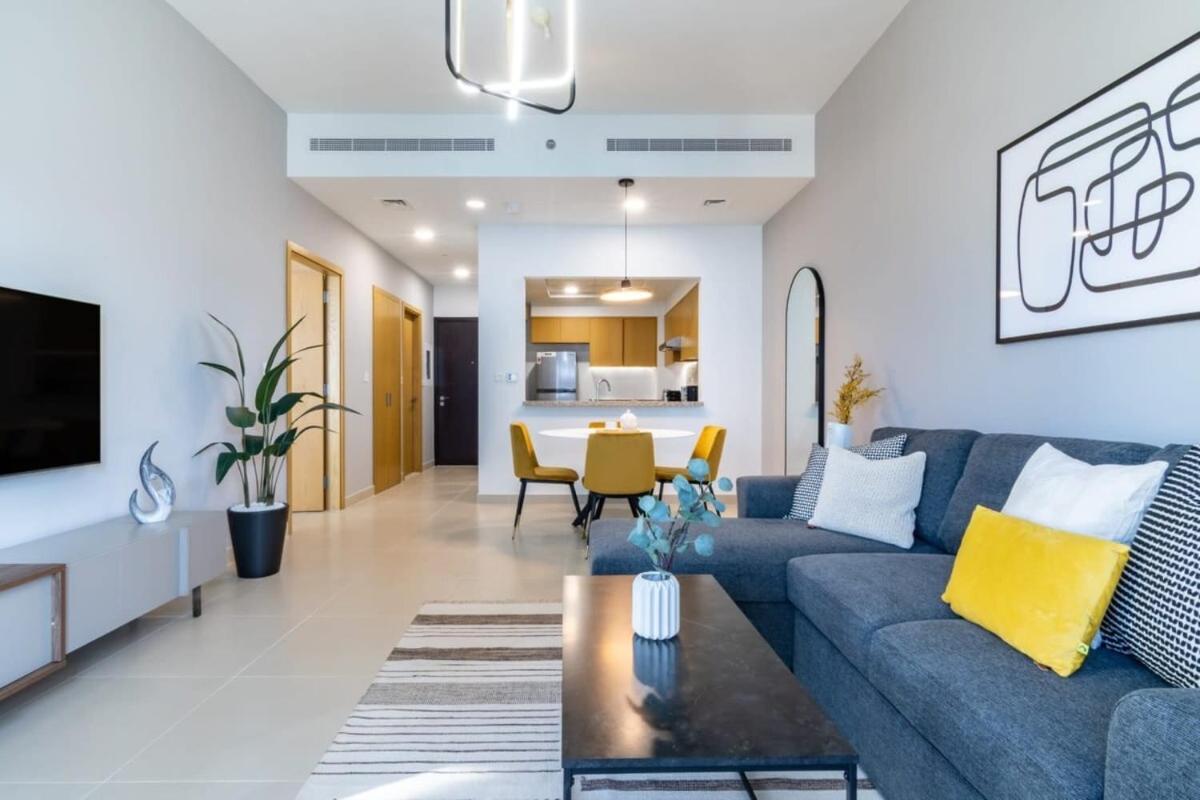 Silkhaus Design 1Bdr With Burj Khalifa View In New Tower Διαμέρισμα Ντουμπάι Εξωτερικό φωτογραφία