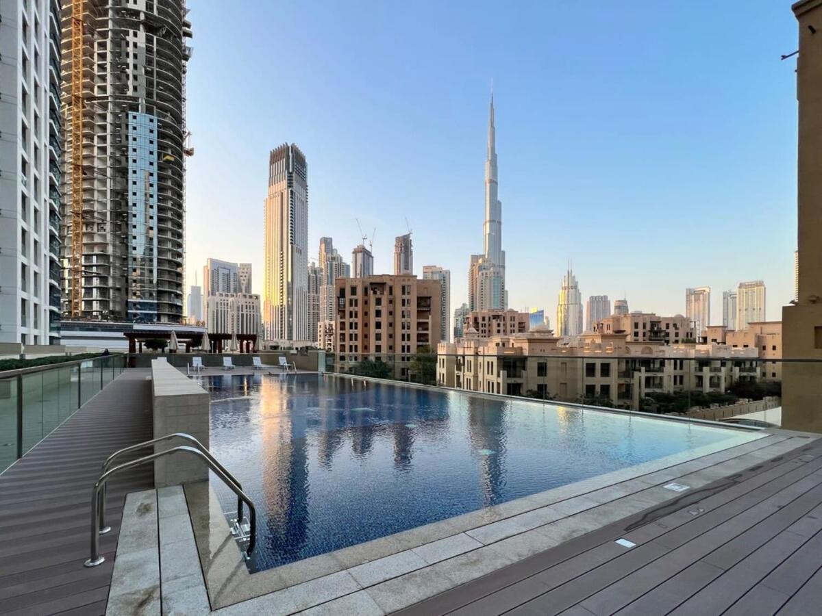 Silkhaus Design 1Bdr With Burj Khalifa View In New Tower Διαμέρισμα Ντουμπάι Εξωτερικό φωτογραφία