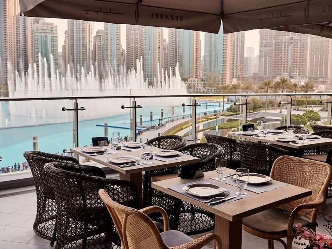 Silkhaus Design 1Bdr With Burj Khalifa View In New Tower Διαμέρισμα Ντουμπάι Εξωτερικό φωτογραφία
