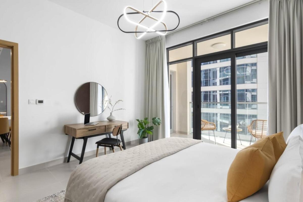 Silkhaus Design 1Bdr With Burj Khalifa View In New Tower Διαμέρισμα Ντουμπάι Εξωτερικό φωτογραφία