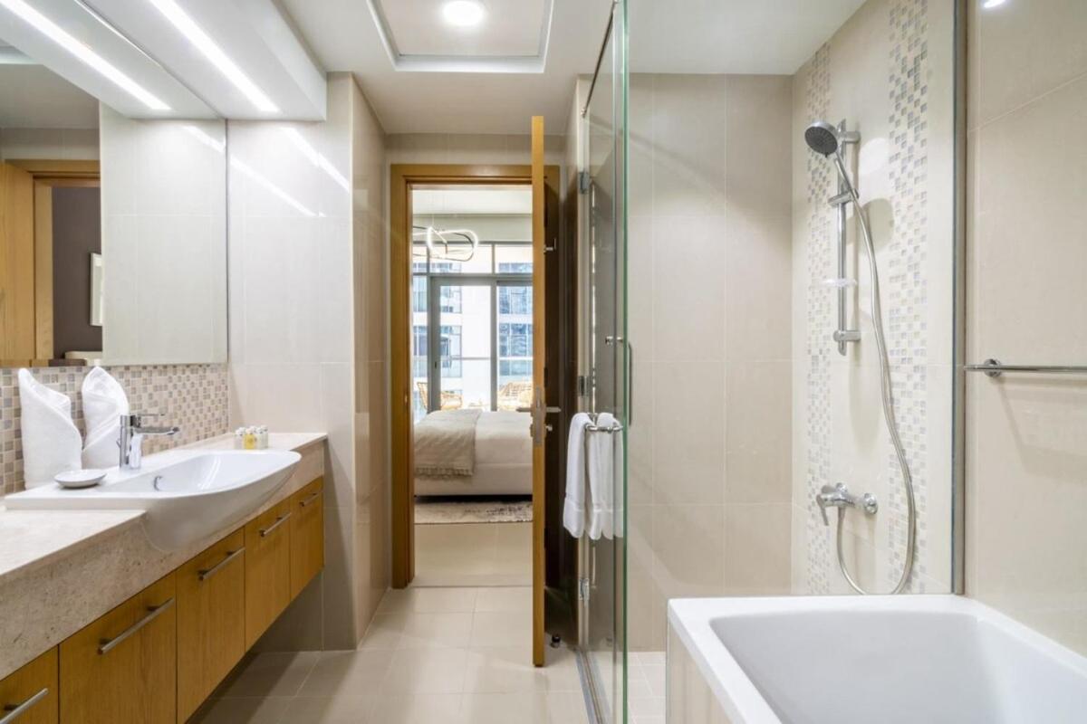 Silkhaus Design 1Bdr With Burj Khalifa View In New Tower Διαμέρισμα Ντουμπάι Εξωτερικό φωτογραφία