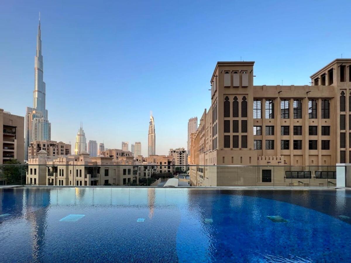 Silkhaus Design 1Bdr With Burj Khalifa View In New Tower Διαμέρισμα Ντουμπάι Εξωτερικό φωτογραφία